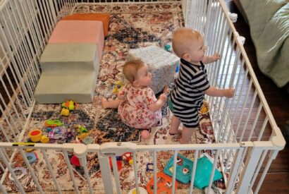 Thumbnail for Our One Year Old Twins’ Living Room Playpen Setup (and Why We Love It!)