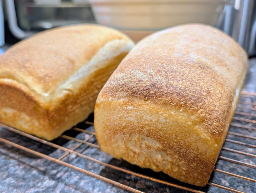 2 loaves of Farmhouse Sourdough Sandwich Bread