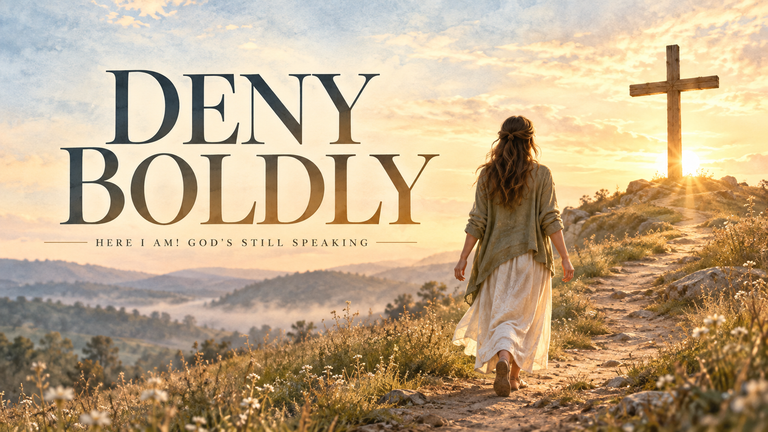 Decorative header image for Deny Boldy devotional
